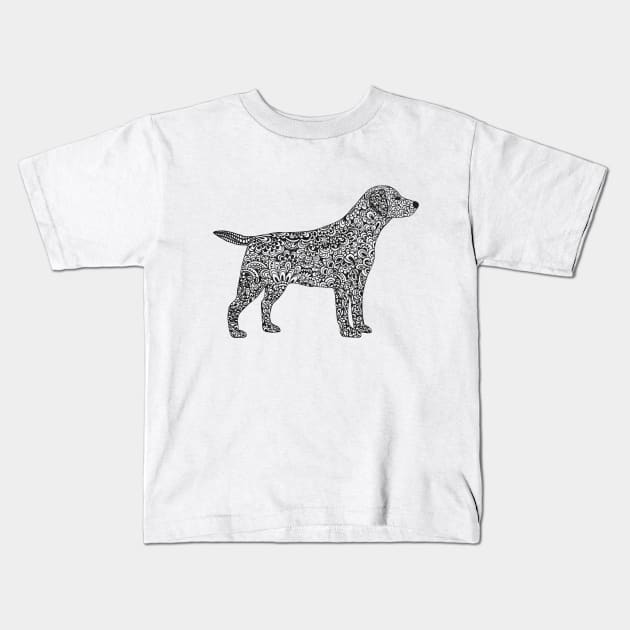 Labrador Kids T-Shirt by HayleyLaurenDesign